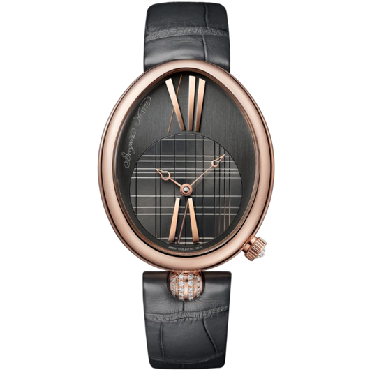 REINE DE NAPLES 8968 43 MM 18K ROSE GOLD WITH ANTHRACITE DIAL