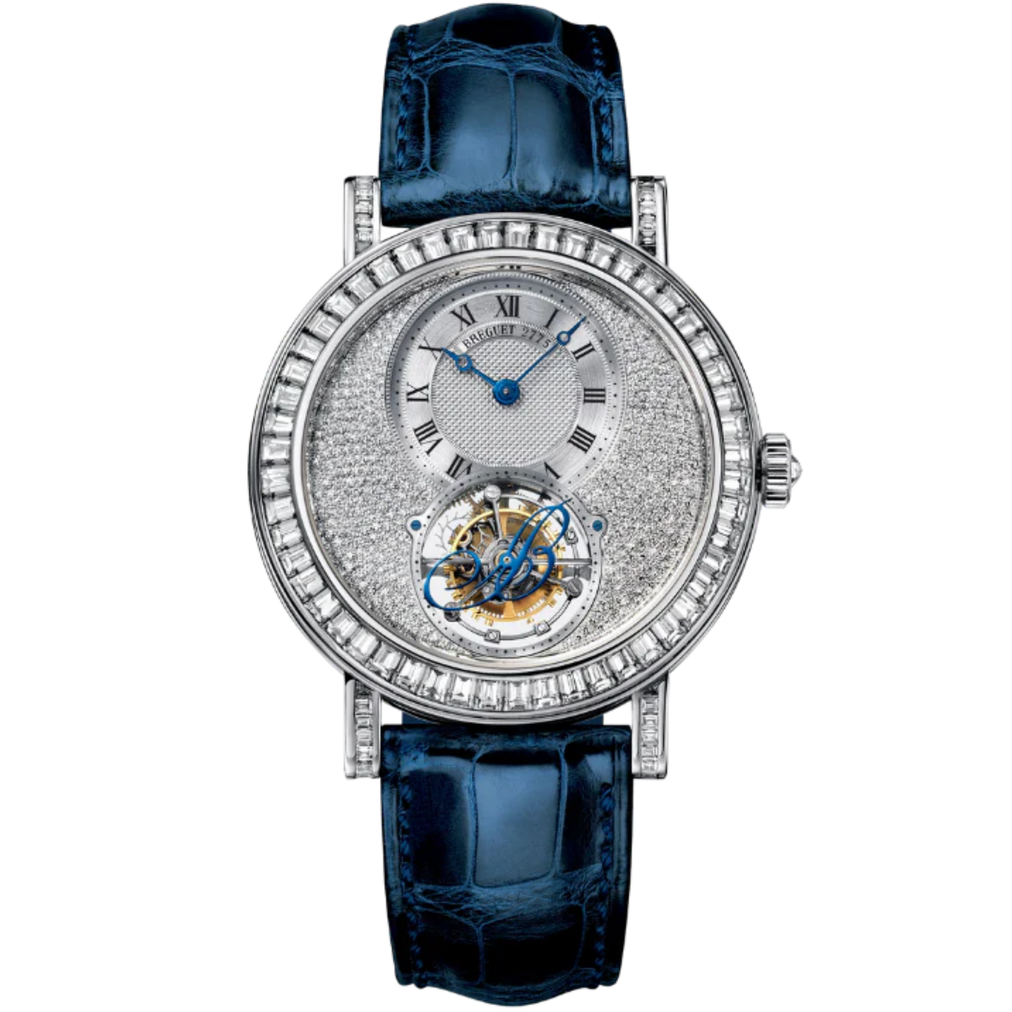 CLASSIQUE COMPLICATION 5359 40 MM WHITE GOLD WITH SILVERED DIAMOND DIAL
