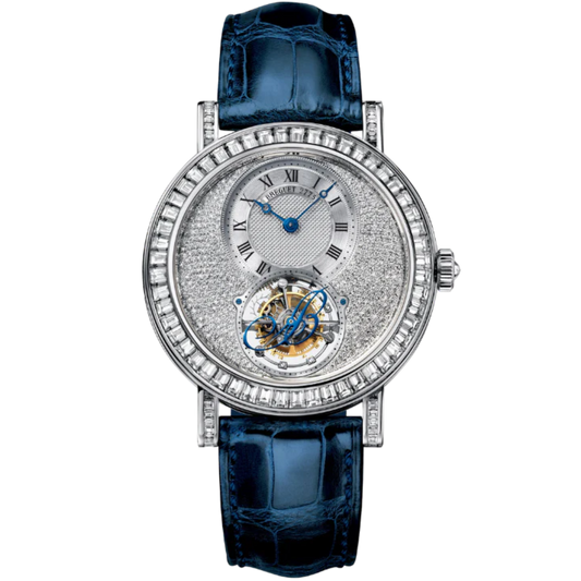 CLASSIQUE COMPLICATION 5359 40 MM WHITE GOLD WITH SILVERED DIAMOND DIAL