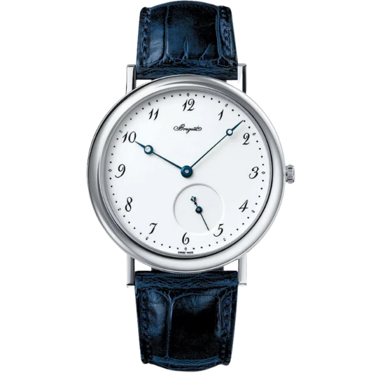 CLASSIQUE 5140 40 MM WHITE GOLD WITH WHITE "GRAND FEU" ENAMEL DIAL