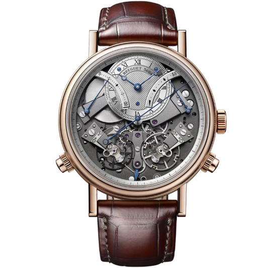 TRADITION 7077 44 MM ROSE GOLD WITH SILVER DIAL