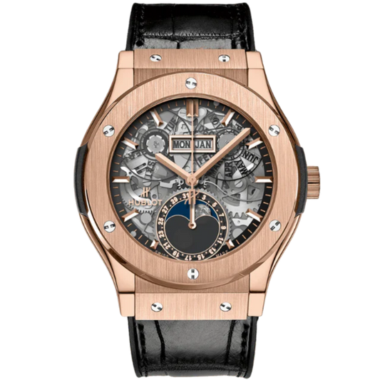 CLASSIC FUSION 42 MM AEROFUSION MOONPHASE KING GOLD
