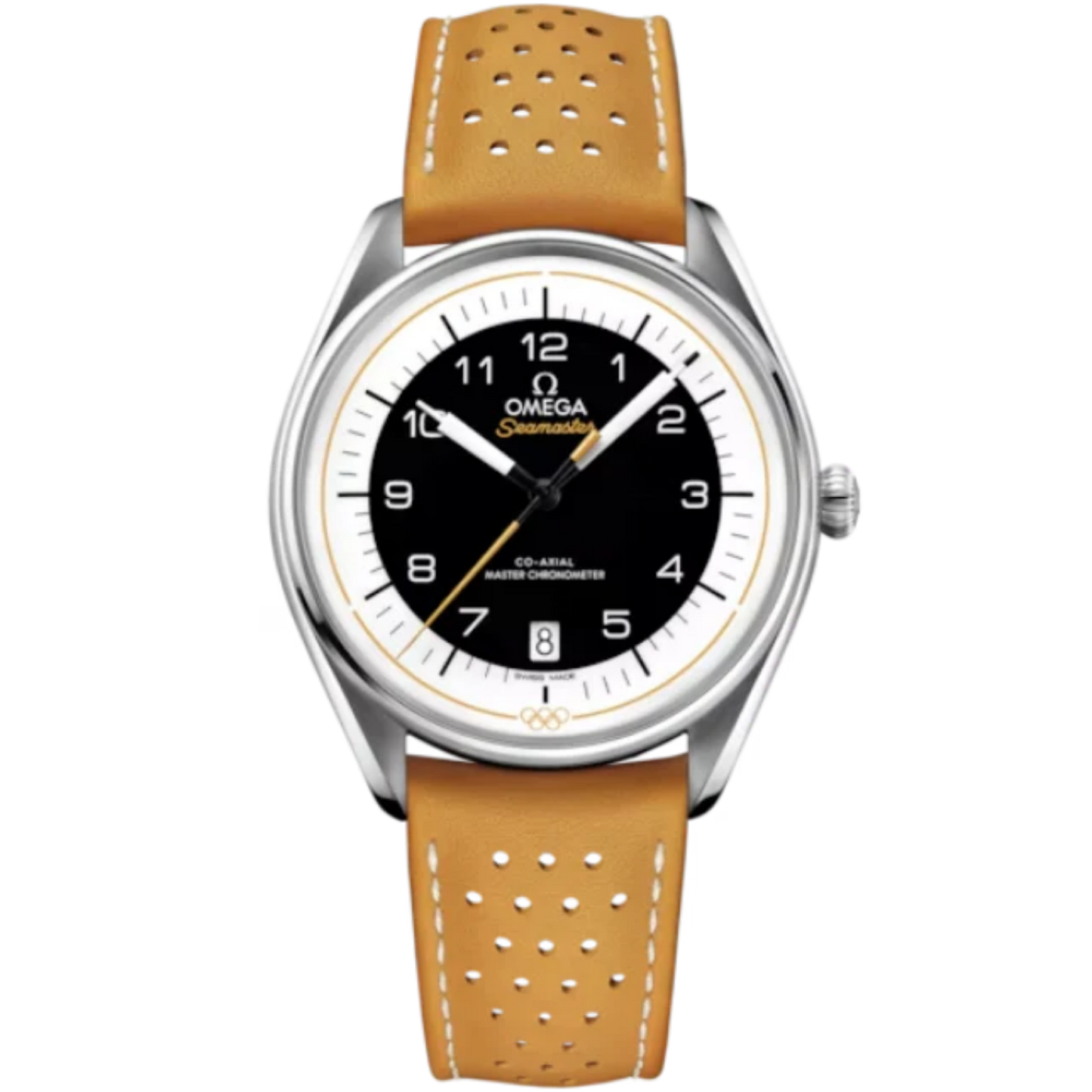 SEAMASTER OLYMPIC OFFICIAL TIMEKEEPER 39 MM STAINLESS STEEL WITH BLACK DIAL