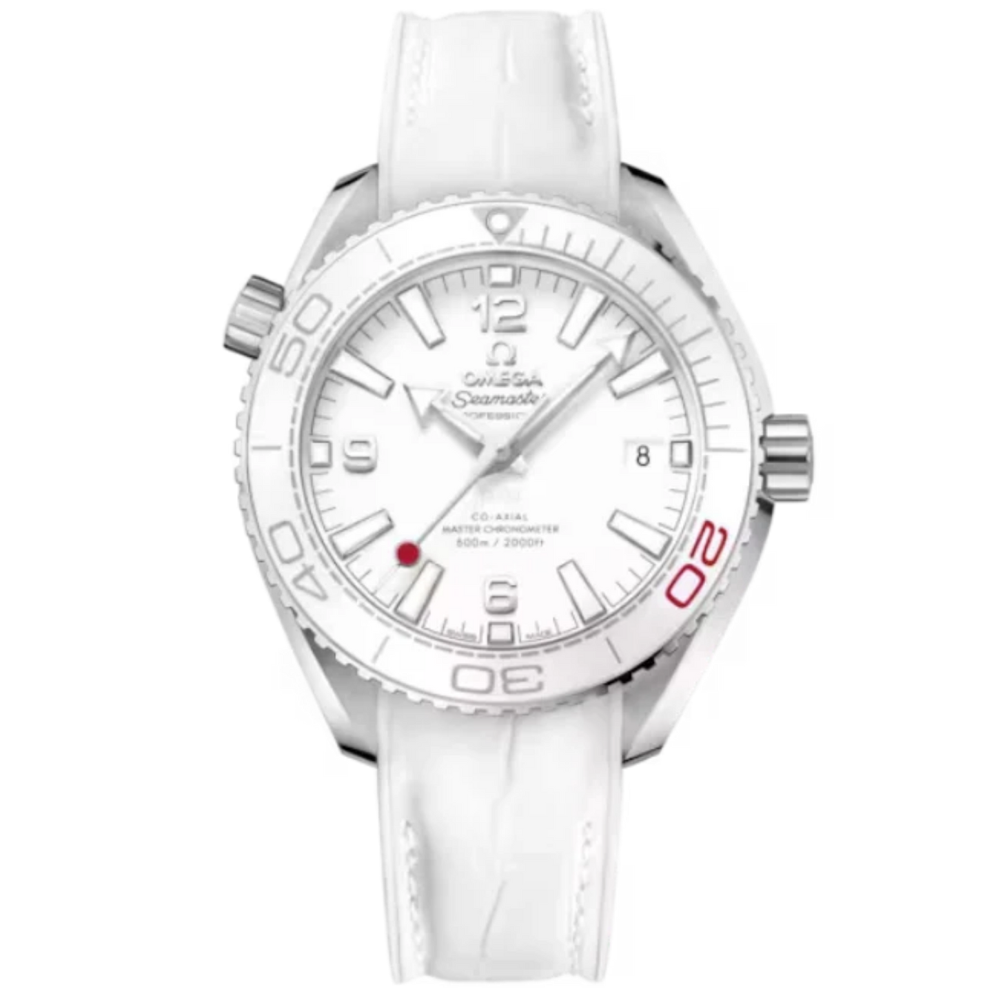 SEAMASTER PLANET OCEAN 600M 39 MM STAINLESS STEEL WITH WHITE DIAL