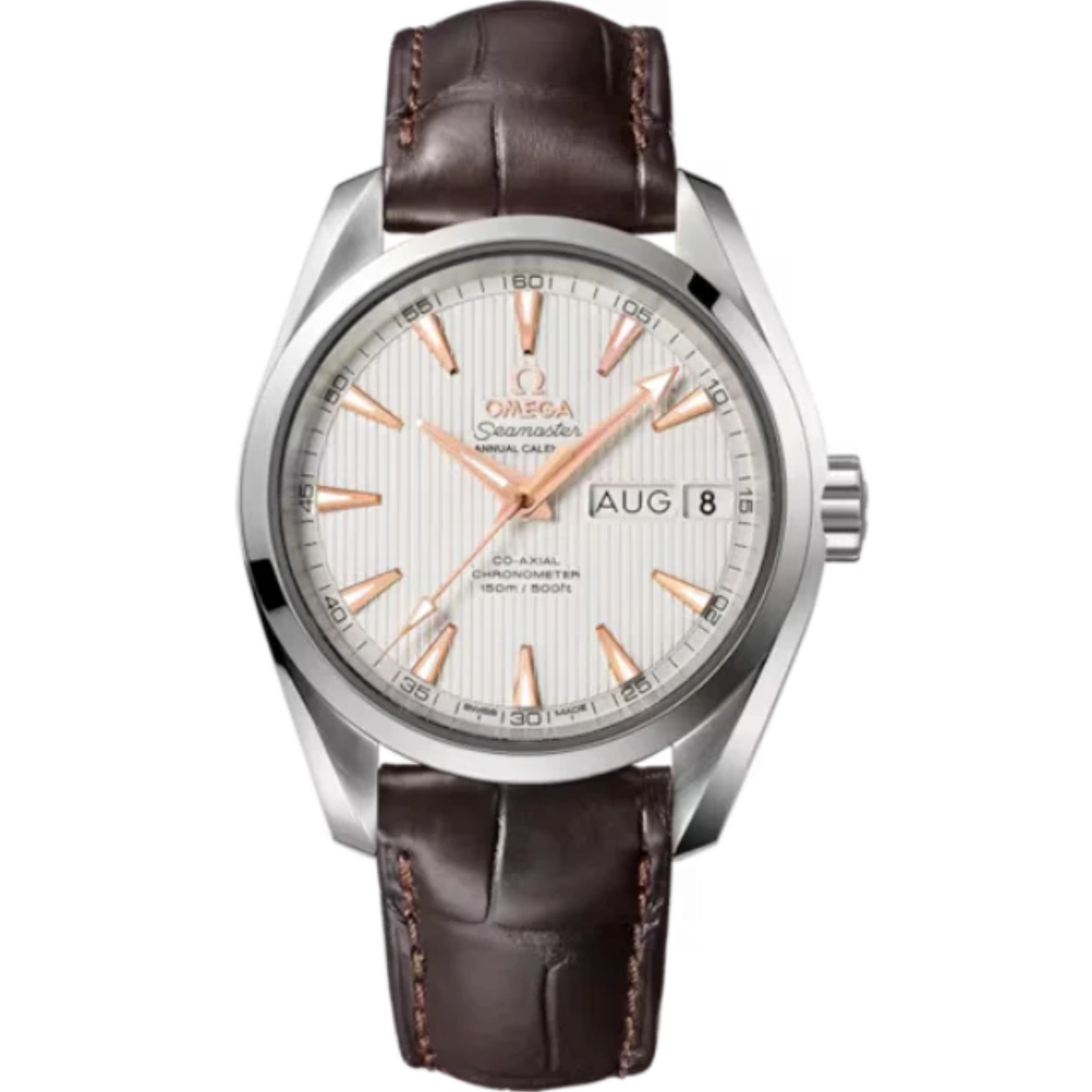 SEAMASTER AQUA TERRA 150M 38 MM STAINLESS STEEL WITH SILVER DIAL