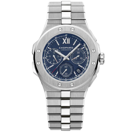 ALPINE EAGLE XL CHRONO 44 MM LUCENT STEEL™ WITH BLUE DIAL