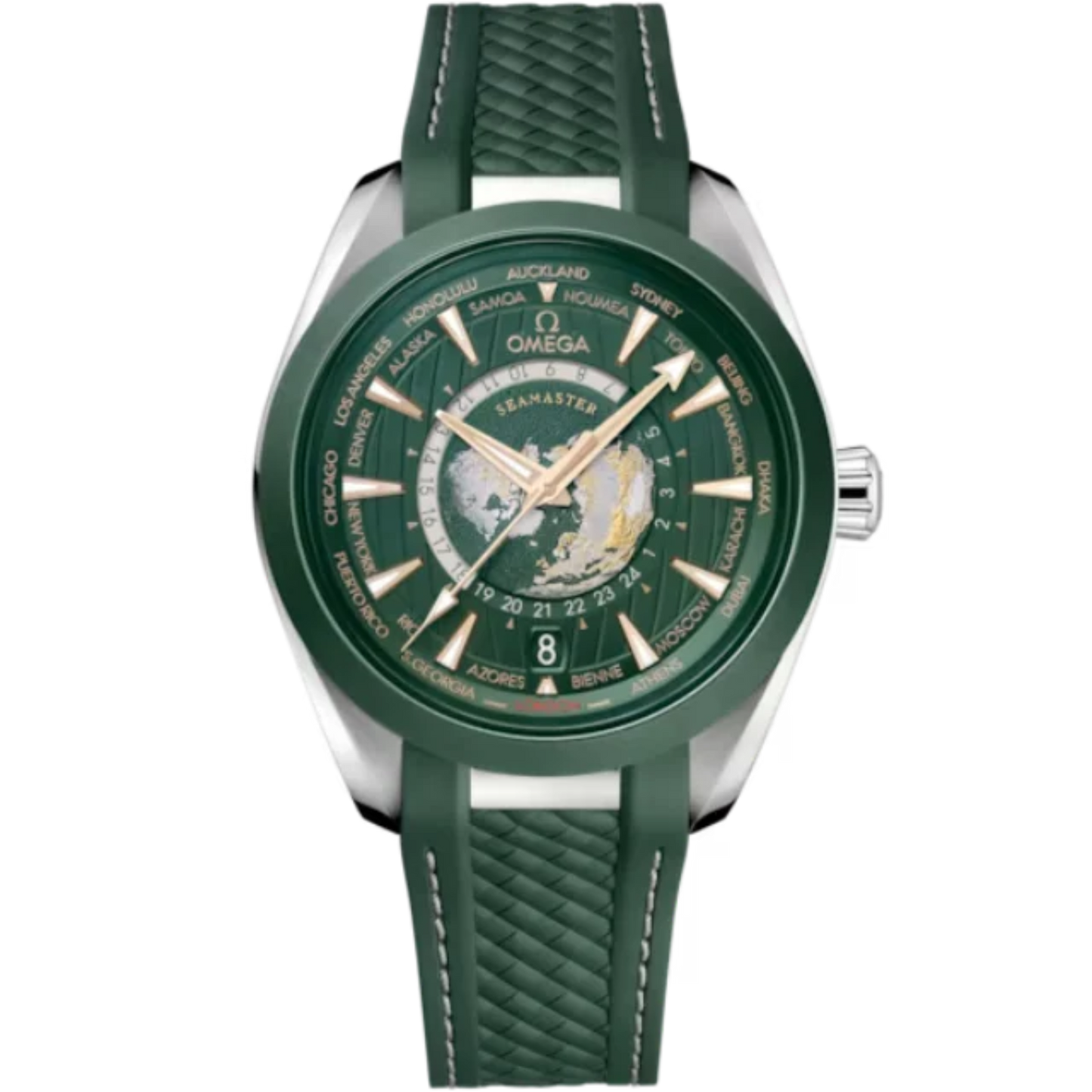 SEAMASTER AQUA TERRA 150M 43 MM STAINLESS STEEL WITH GREEN DIAL