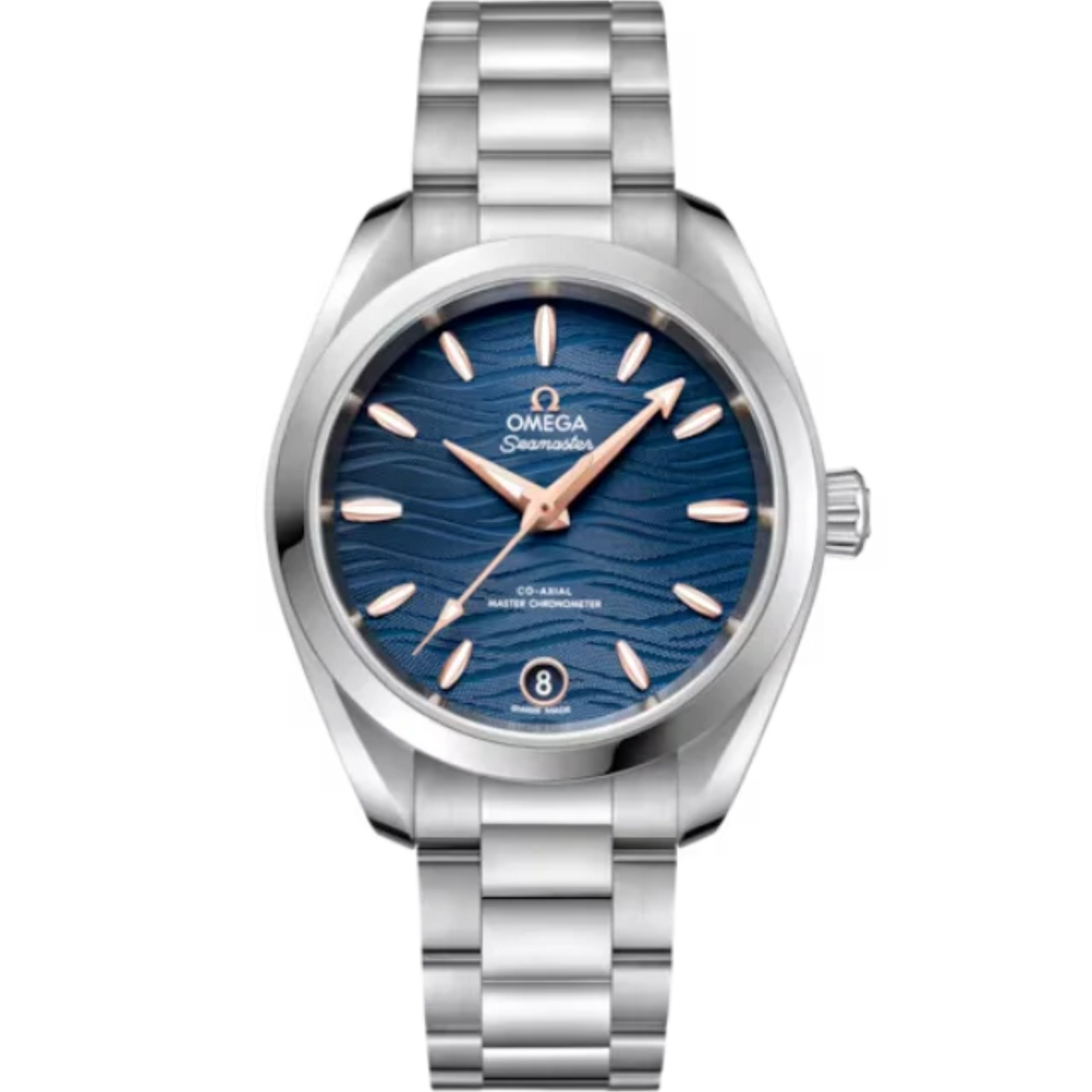 SEAMASTER AQUA TERRA 150M 34 MM STAINLESS STEEL WITH BLUE DIAL