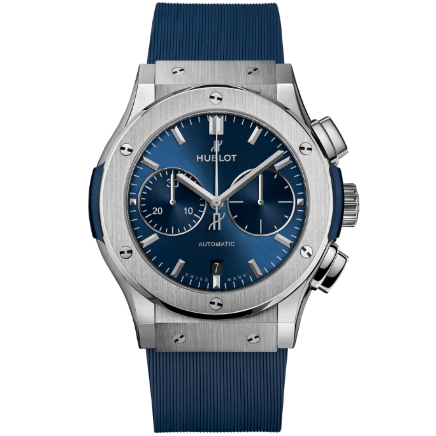 CLASSIC FUSION 42MM CHRONOGRAPH TITANIUM BLUE