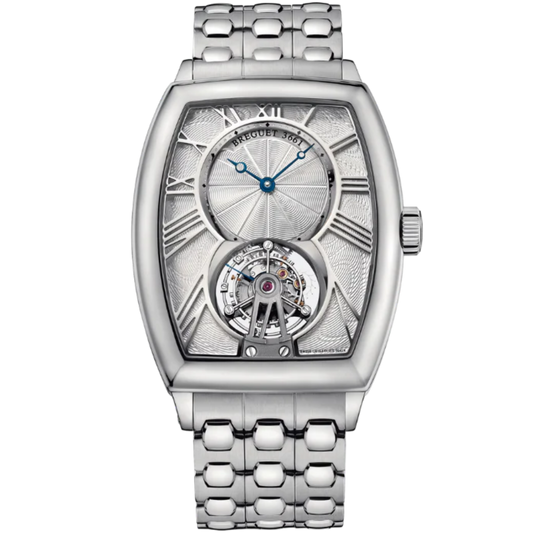 HERITAGE 5497 42 MM PLATINUM WITH SILVER DIAL