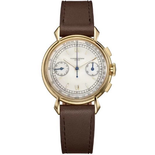 LES COLLECTIONNEURS REFERENCE 4178 35 MM YELLOW GOLD WITH WHITE DIAL