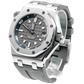 Royal Oak Offshore Dive 42MM Grey Rubber Strap Grey Dial With Méga Tapisserie Pattern Stainless Steel Case