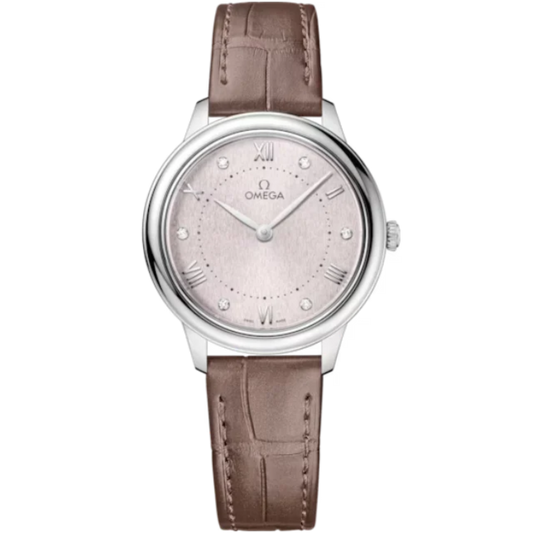 DE VILLE PRESTIGE 30 MM STAINLESS STEEL WITH SILVER DIAL