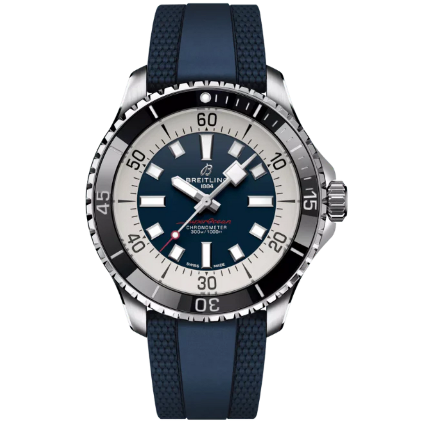 SUPEROCEAN AUTOMATIC 44 MM STAINLESS STEEL WITH BLUE DIAL
