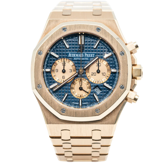 Audemars Piguet Royal Oak Ref. 26331OR.OO.1220OR.01 41MM Rose Gold Blue Dial