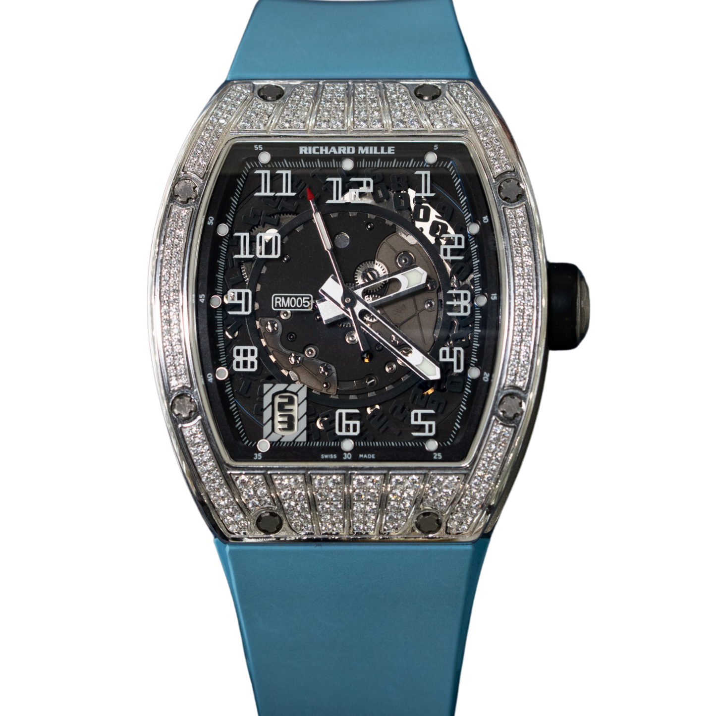 Richard Mille RM005 White Gold Med Set