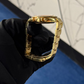 Rolex Daytona Ref. 16528 Yellow Gold Pave Dial Ruby Markers