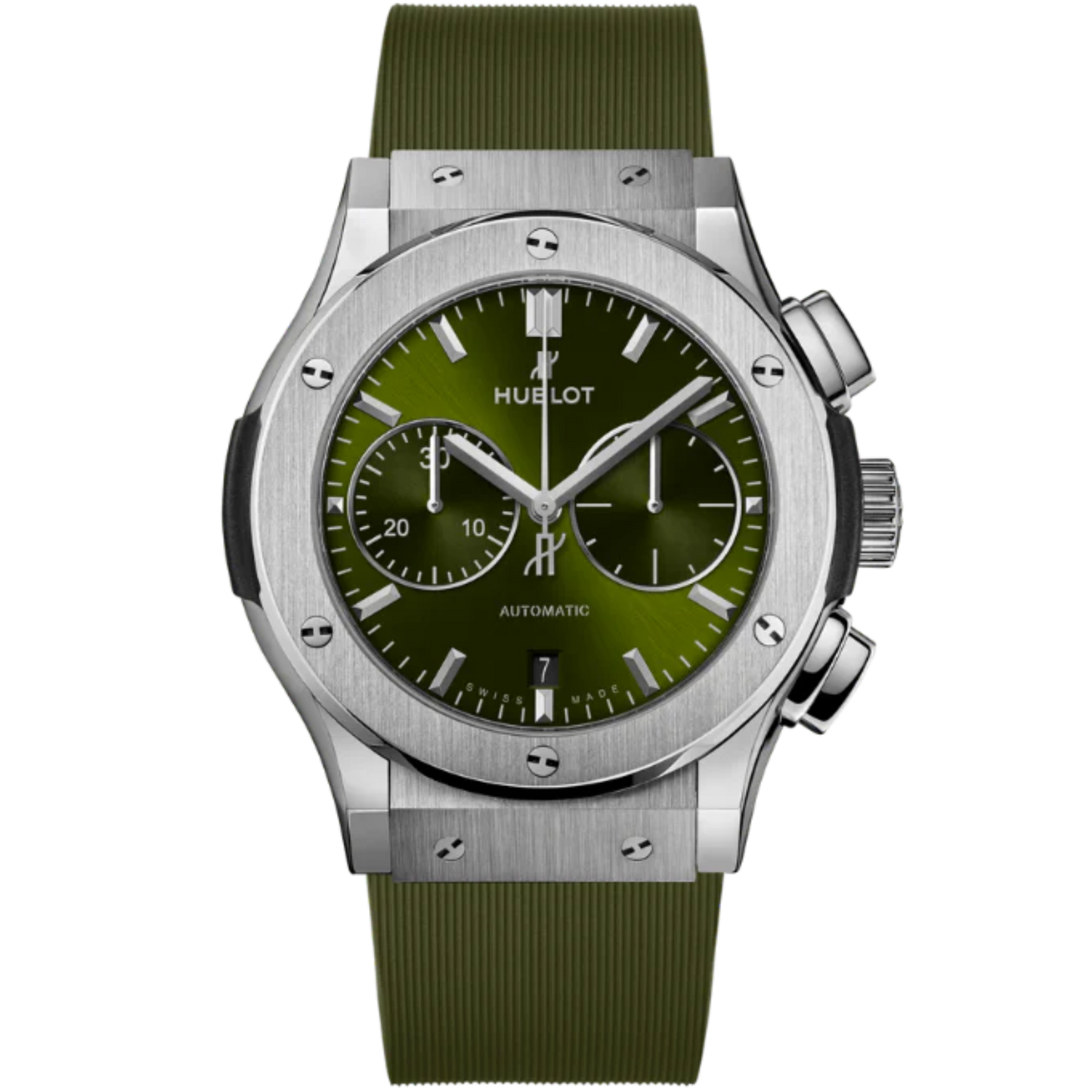 CLASSIC FUSION 45MM CHRONOGRAPH TITANIUM GREEN