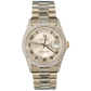 Rolex Ref. 18389 36mm White Gold Day Date Myriad Diamond Dial / Diamond Bezel / Diamond Lugs (Factory)
