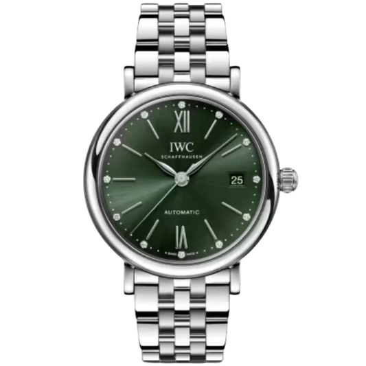 PORTOFINO AUTOMATIC 37 MM STAINLESS STEEL WITH GREEN DIAL