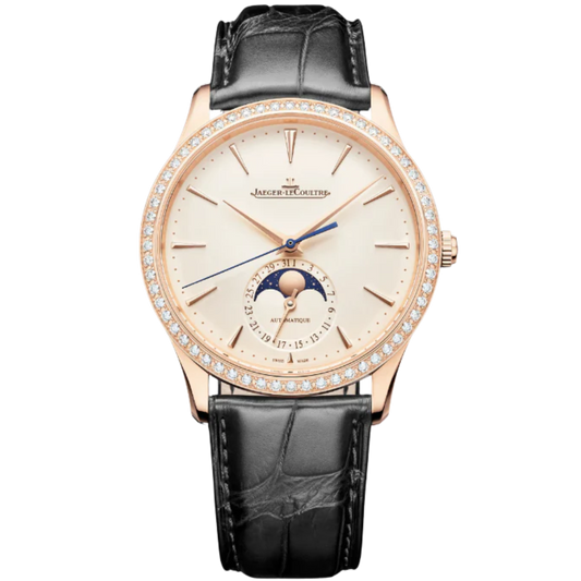 MASTER ULTRA THIN MOON 39 MM 18K ROSE GOLD WITH EGGSHELL BEIGE  DIAL