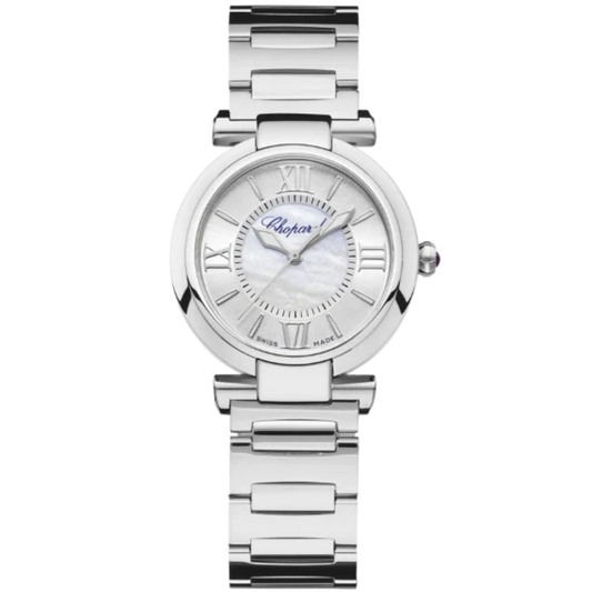 IMPERIALE 29 MM ETHICAL LUCENT STEEL™ WITH MOTHER OF PEARL DIAL