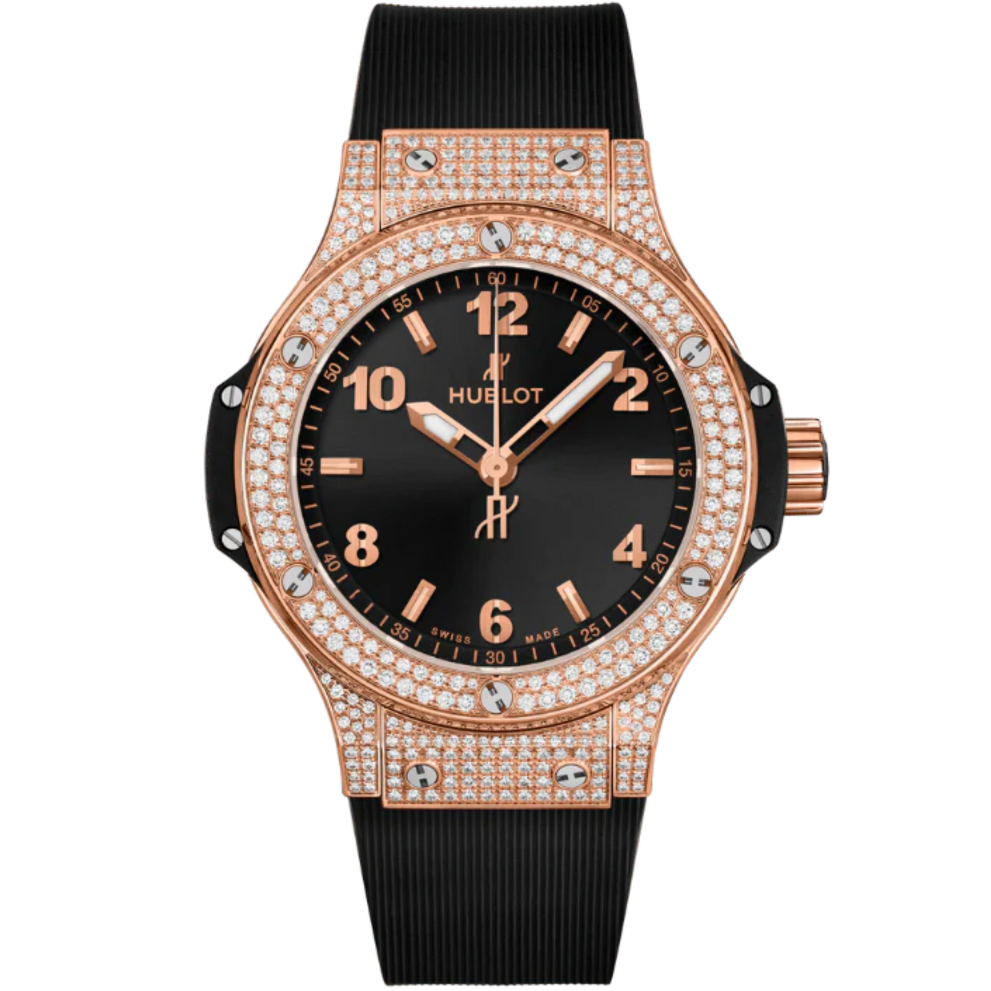 Big Bang 38mm GOLD PAVÉ