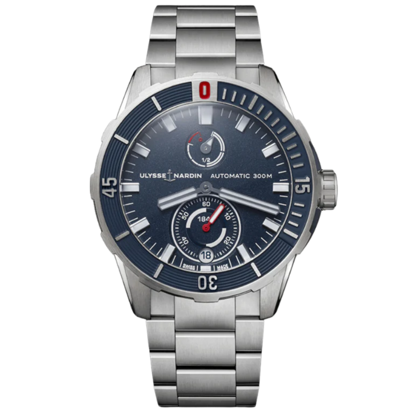 DIVER 44 MM TITANIUM WITH BLUE DIAL