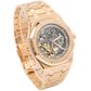 Royal Oak Double Balance Wheel Openworked 41MM 18-Carat Pink Gold Bracelet Slate Grey Openworked Dial 18-Carat Pink Gold Case