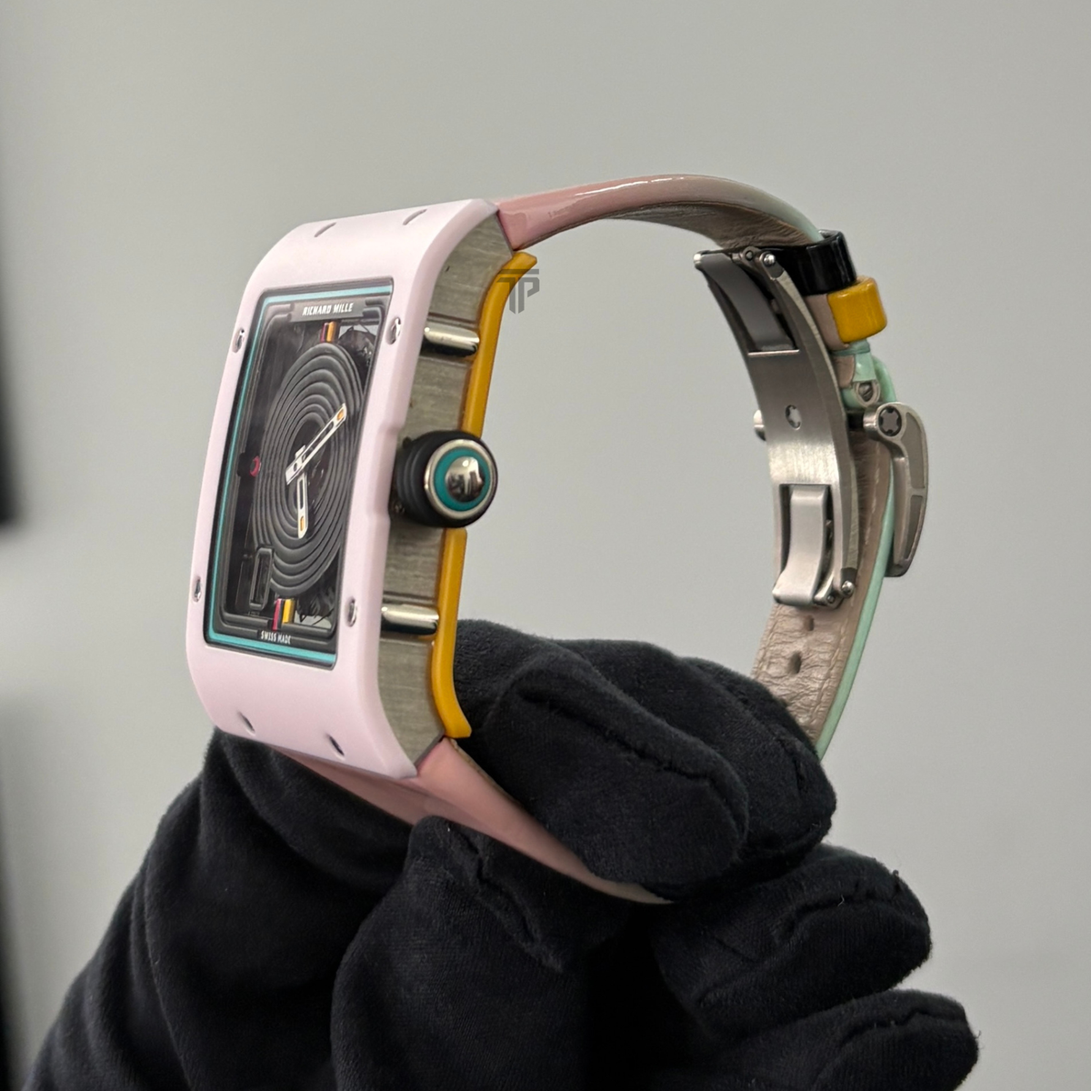 Richard Mille RM16-01 Pink Ceramic "Bon Bon"