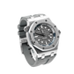 Royal Oak Offshore Dive 42MM Grey Rubber Strap Grey Dial With Méga Tapisserie Pattern Stainless Steel Case