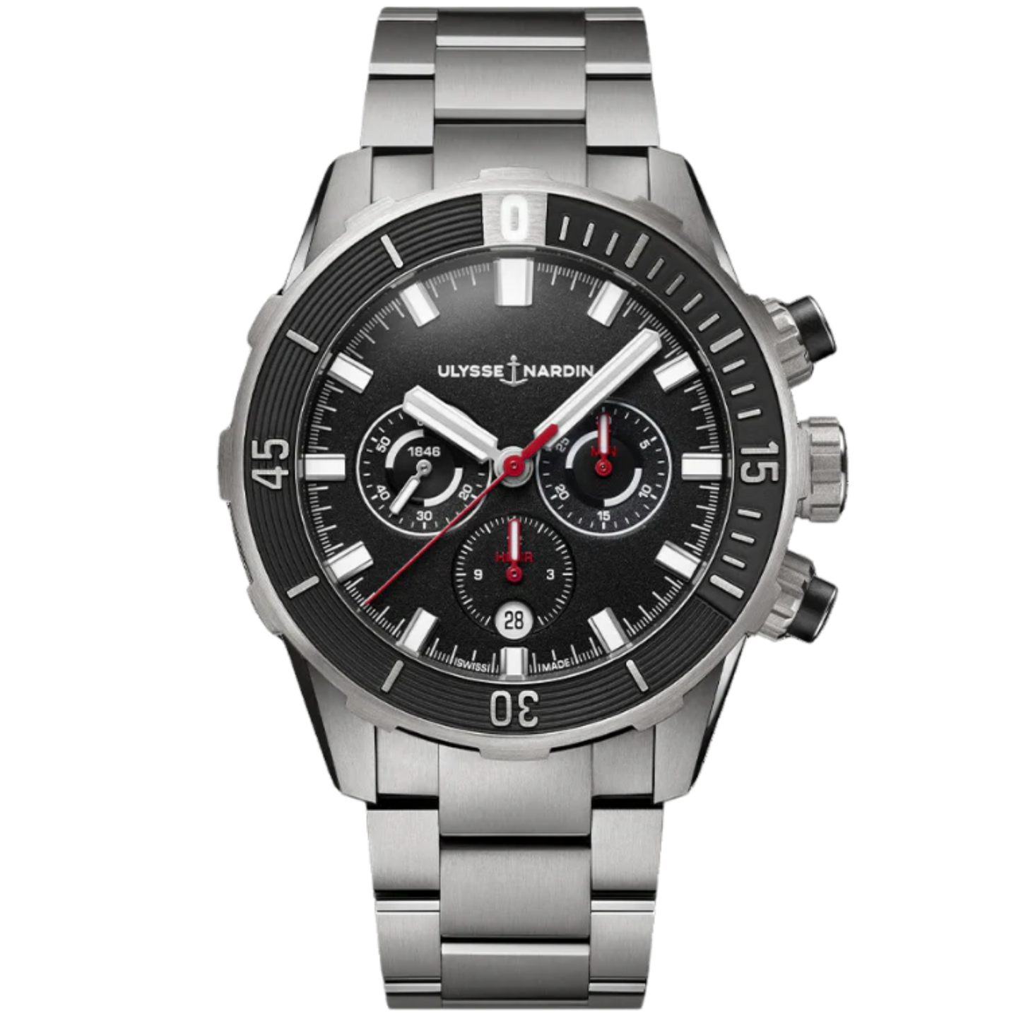 DIVER CHRONOGRAPH 44 MM TITANIUM WITH BLACK DIAL