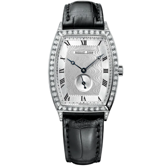 HERITAGE 5661 35 MM WHITE GOLD WITH SILVER DIAL