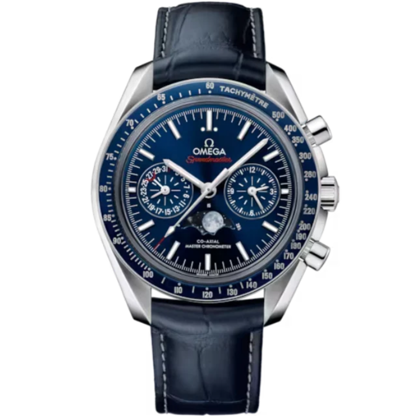 SPEEDMASTER MOONPHASE 44 MM STAINLESS STEEL WITH BLUE DIAL