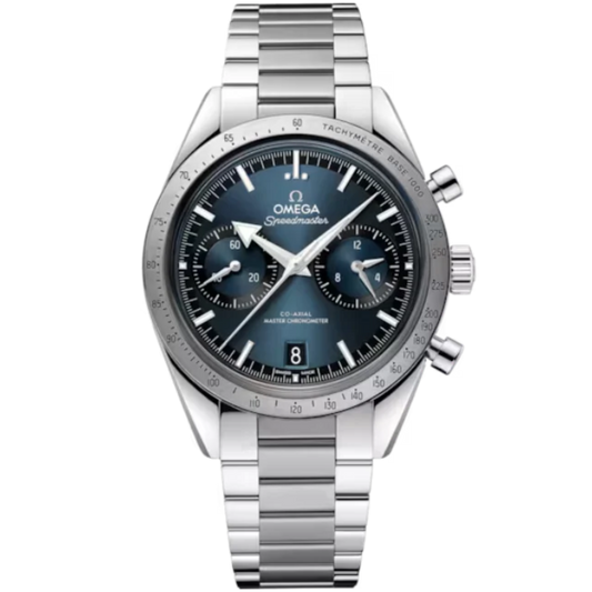 SPEEDMASTER '57 40 MM STAINLESS STEEL WITH BLUE DIAL
