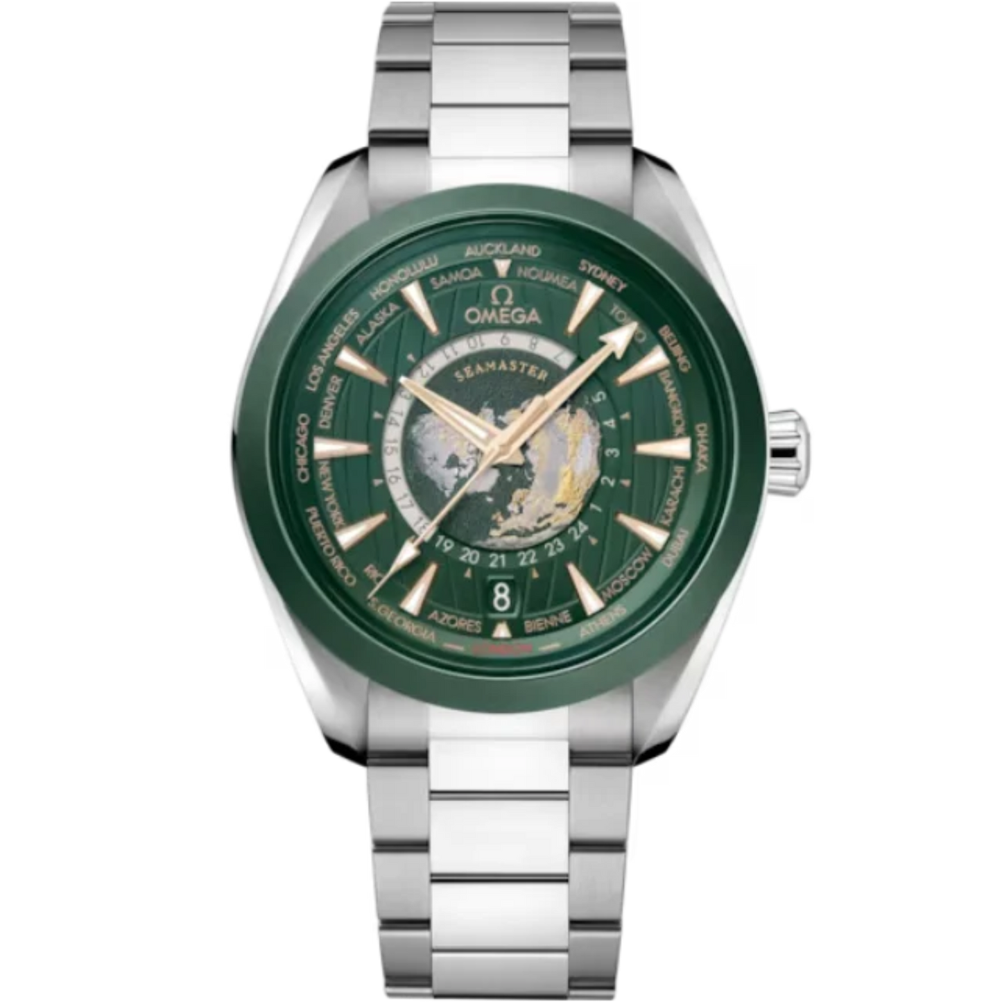 SEAMASTER AQUA TERRA 150M 43 MM STAINLESS STEEL WITH GREEN DIAL