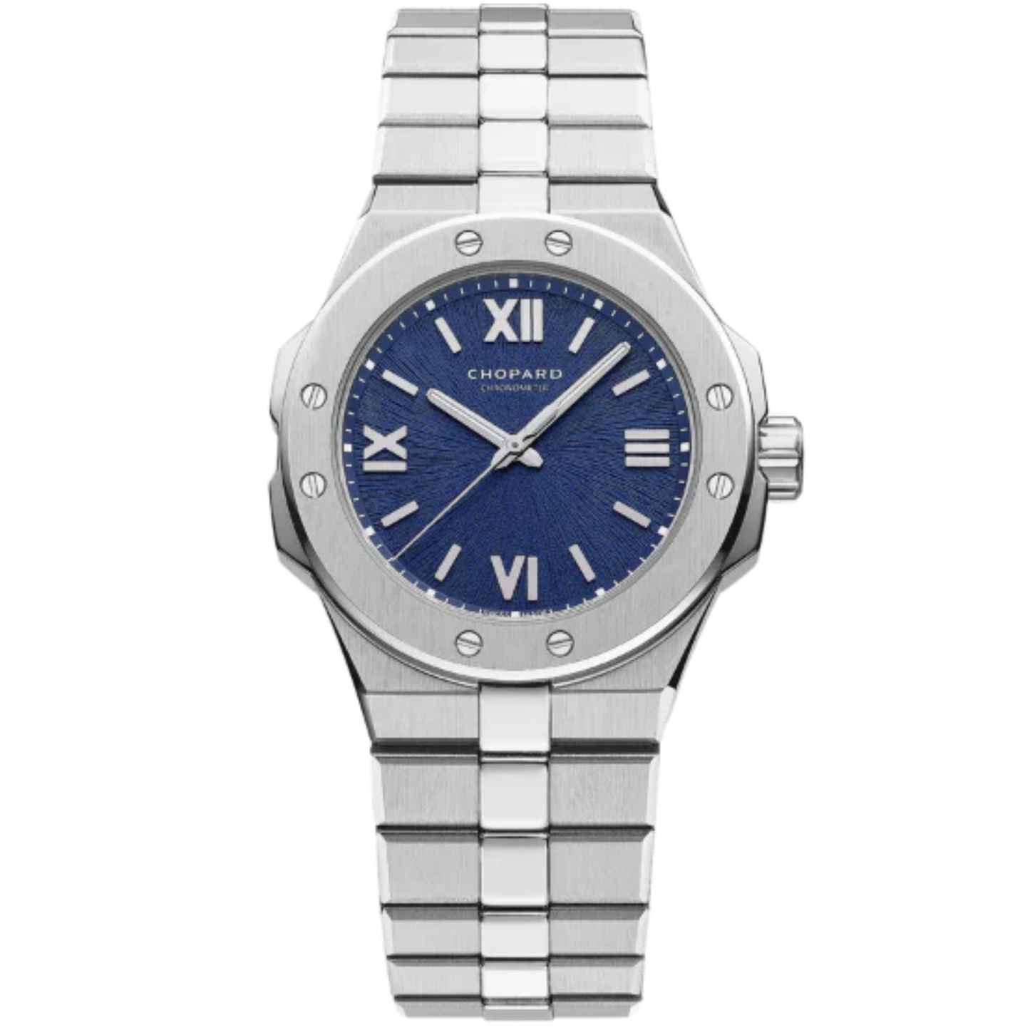 ALPINE EAGLE 33 MM LUCENT STEEL™ WITH BLUE DIAL