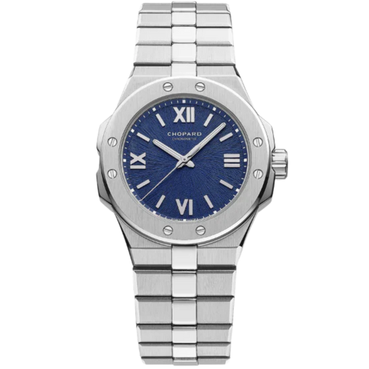 ALPINE EAGLE 33 MM LUCENT STEEL™ WITH BLUE DIAL