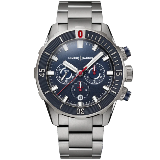 DIVER CHRONOGRAPH 44 MM TITANIUM WITH BLUE DIAL