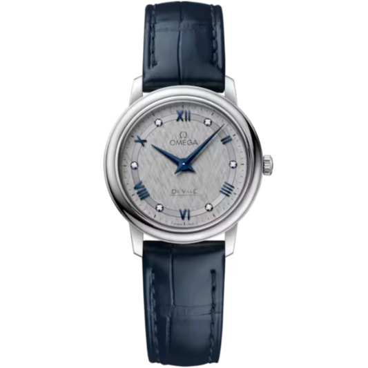 DE VILLE PRESTIGE 27 MM STAINLESS STEEL WITH GREY DIAL