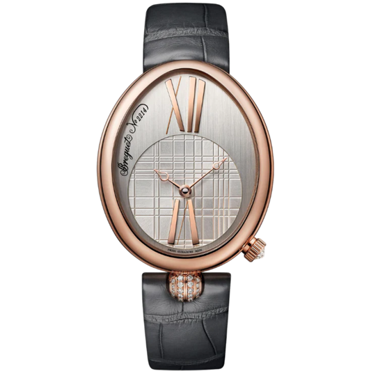 REINE DE NAPLES 8968 43 MM 18K ROSE GOLD WITH SILVER DIAL