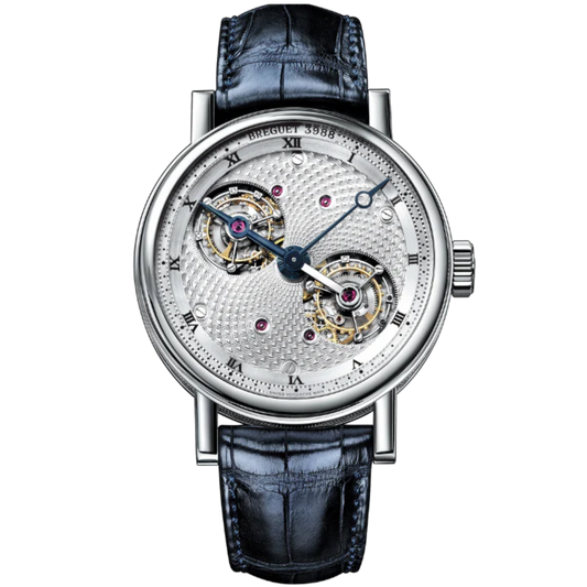 DOUBLE TOURBILLON 5347 44 MM PLATINUM WITH SILVER DIAL