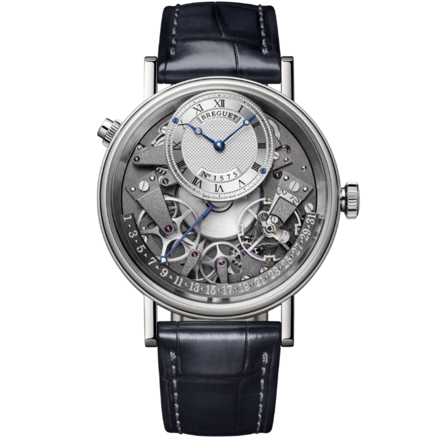 TRADITION QUANTIEME RETROGRADE 7597 40 MM WHITE GOLD WITH SILVER DIAL