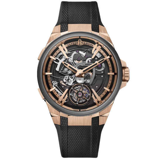BLAST HOURSTRIKER 45 MM ROSE GOLD - TITANIUM WITH OPENWORKED DIAL