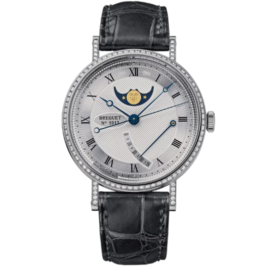 CLASSIQUE 8788 36 MM 18K WHITE GOLD WITH SILVER DIAL