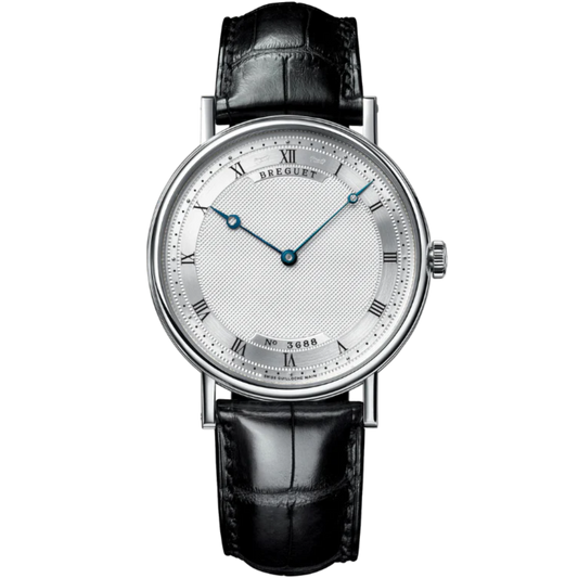 CLASSIQUE 5157 38 MM WHITE GOLD WITH SILVER DIAL