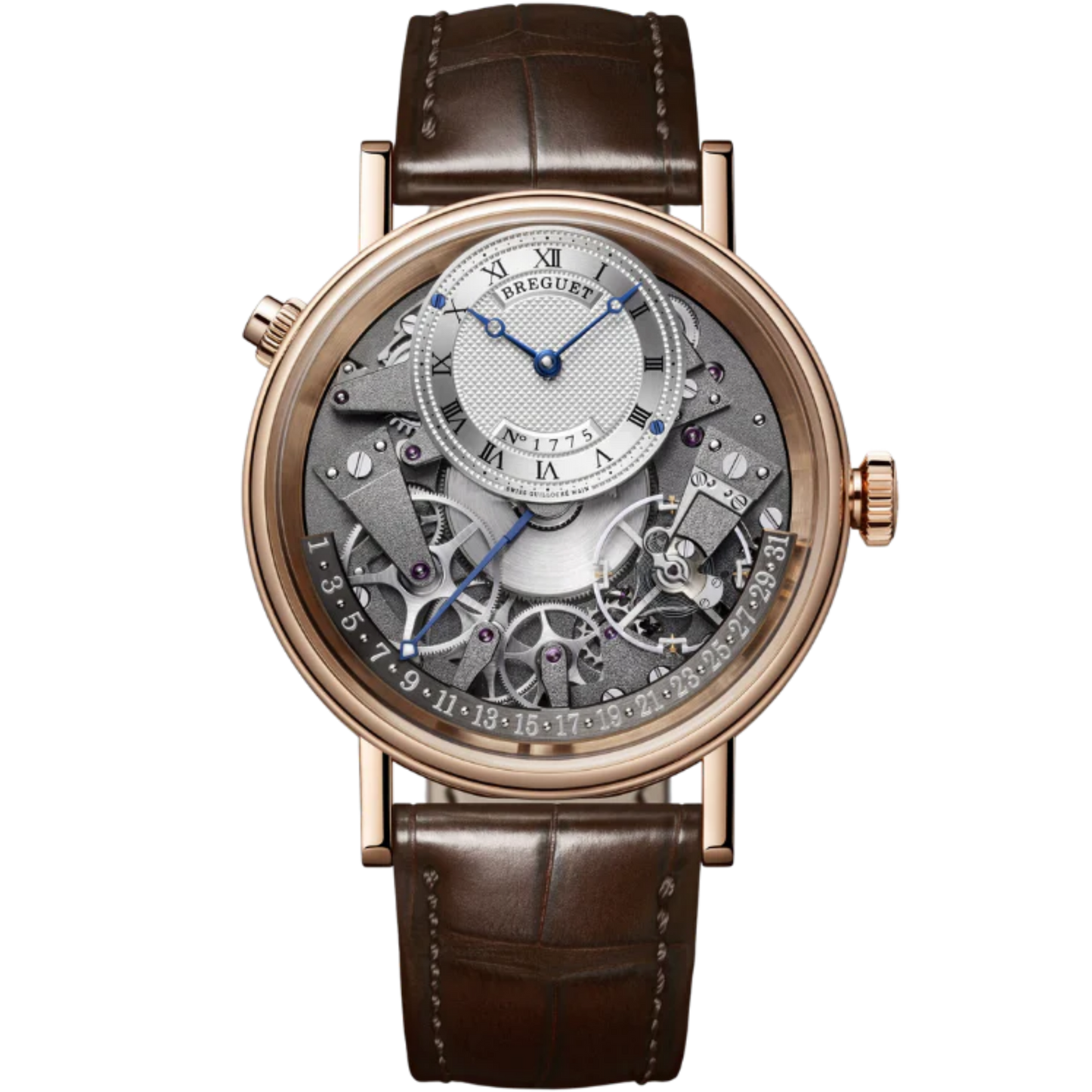 TRADITION QUANTIEME RETROGRADE 7597 40 MM ROSE GOLD WITH SILVER DIAL