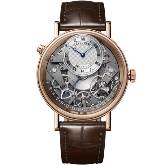 TRADITION QUANTIEME RETROGRADE 7597 40 MM ROSE GOLD WITH SILVER DIAL