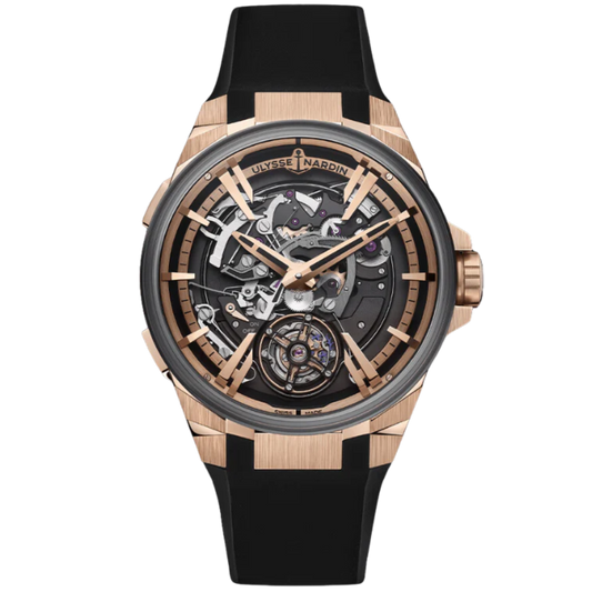 BLAST HOURSTRIKER 45 MM ROSE GOLD - TITANIUM WITH OPENWORKED DIAL