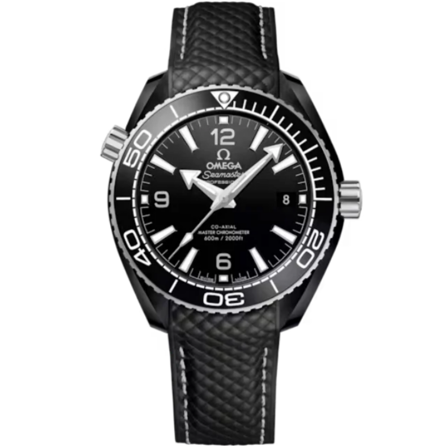 SEAMASTER PLANET OCEAN 600M 39 MM BLACK CERAMIC WITH BLACK DIAL